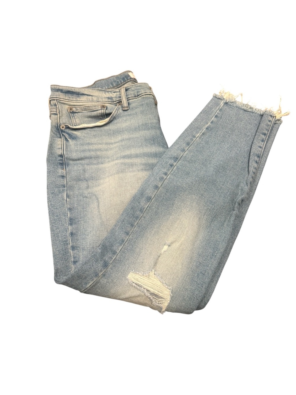Lucky Brand Ava Mid Rise Skinny Jeans - Light Blue - Picture 6 of 6